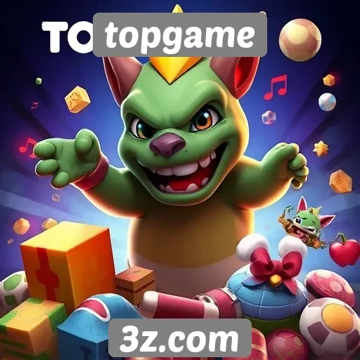 Visão geral das categorias de jogos disponíveis no topgame