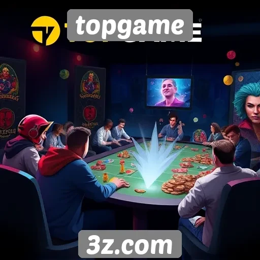 Crescimento da comunidade de jogadores no topgame