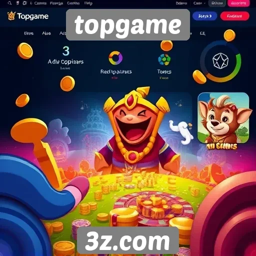 Opiniões de usuários sobre a interface do site topgame